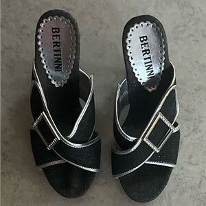 Bertini ~ Vixen11~ Black / Silver Trim ~6.5 
Box Included